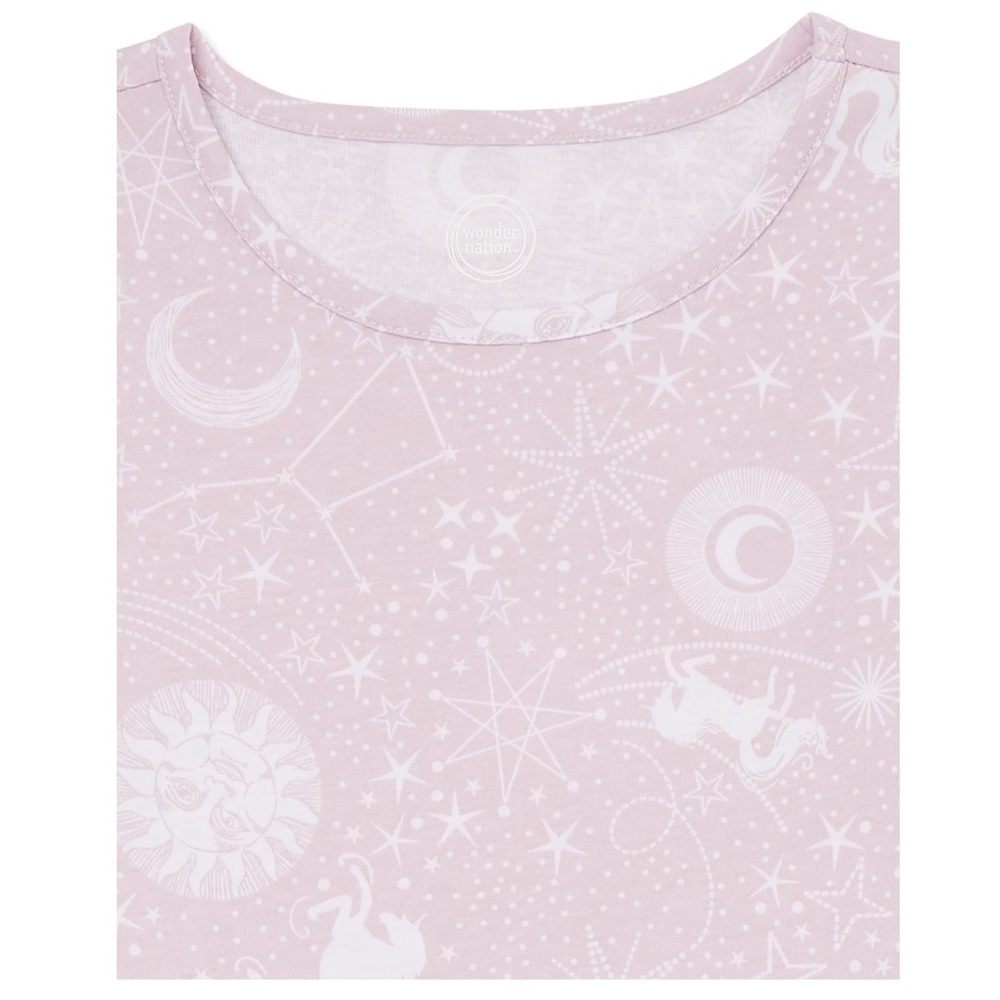 Wonder Nation Girls Short Sleeve Play Dress with Pockets - Picture 3 of 3